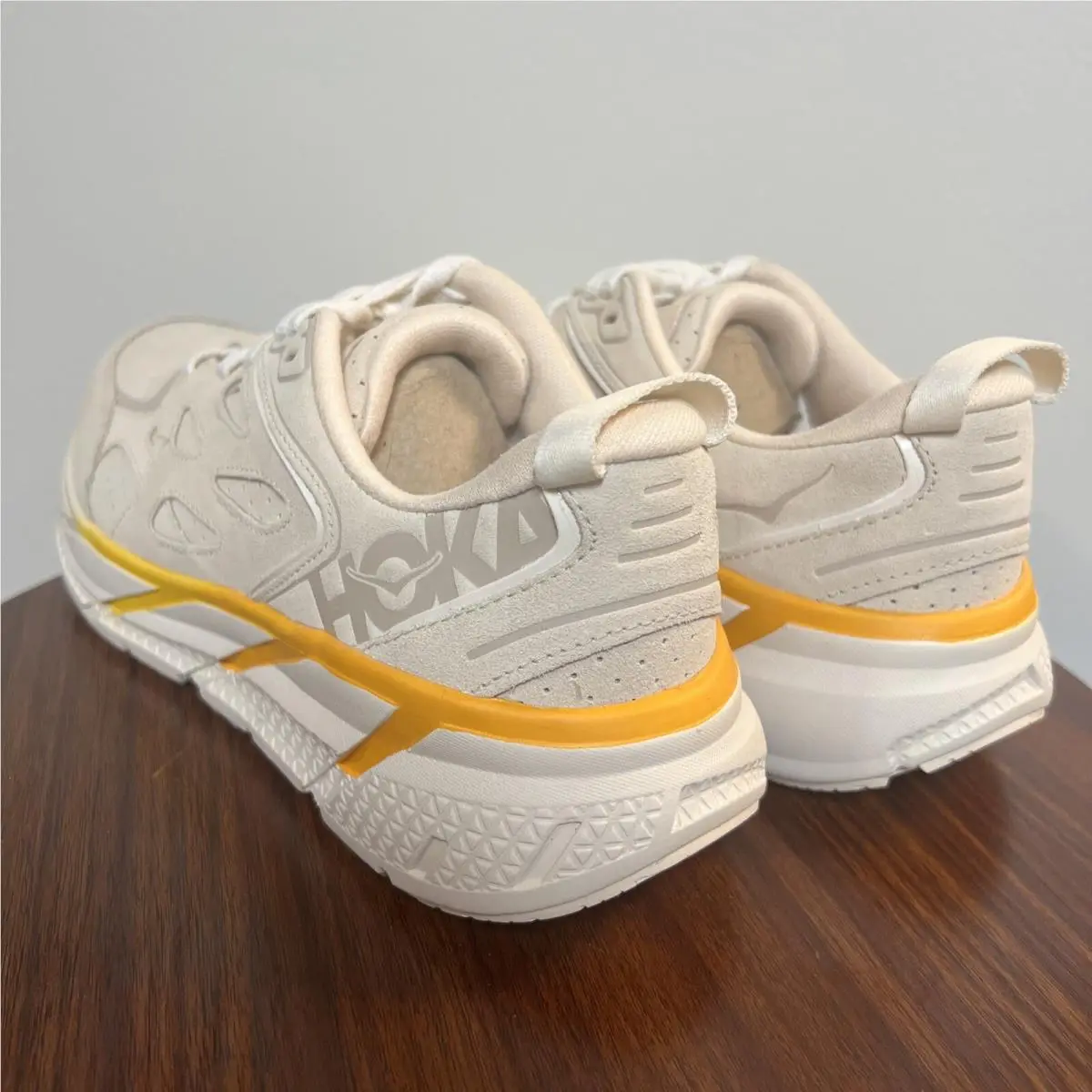 Hoka shoes - HOKA One One Clifton - One One Clifton - Hoka Clifton - Beige 17