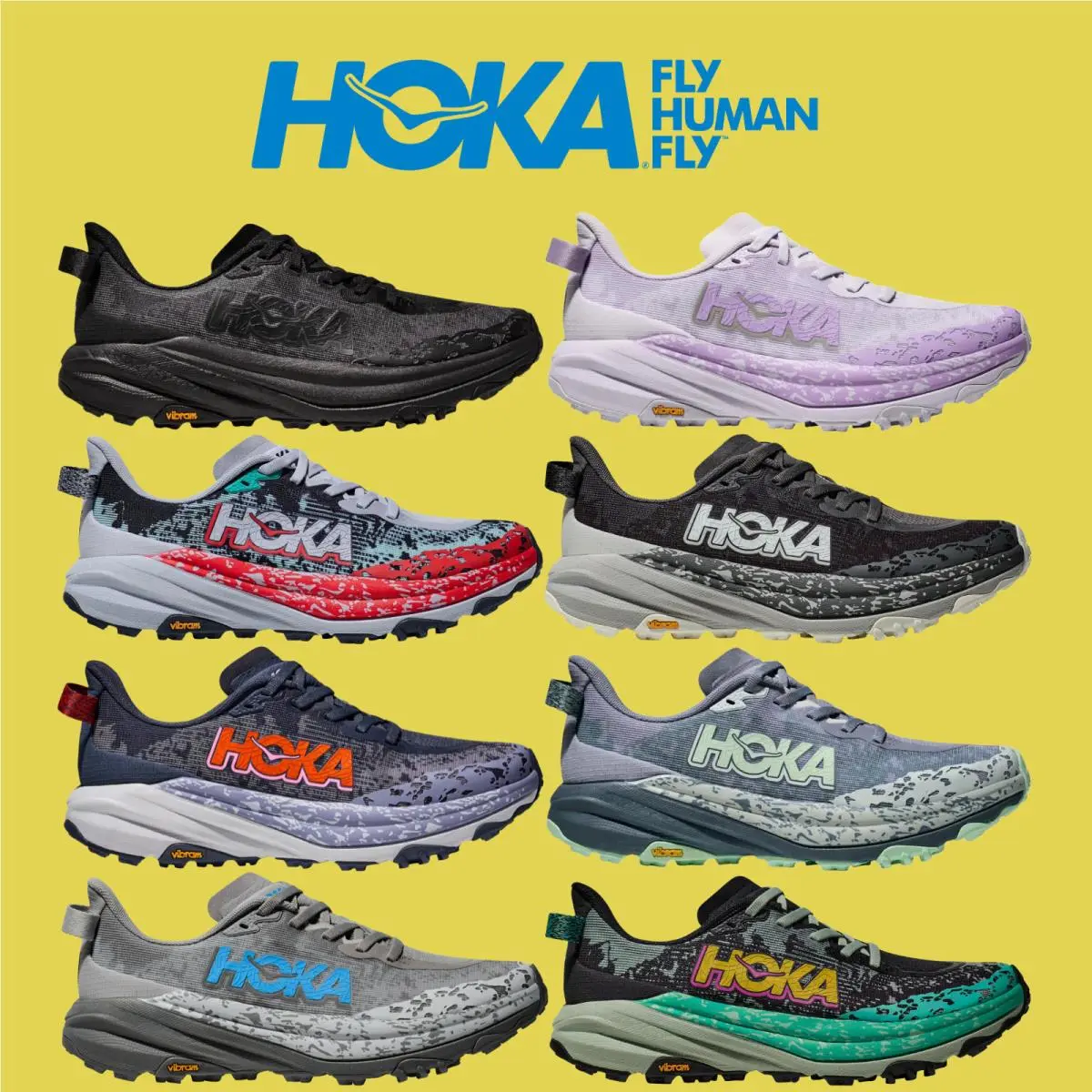 Hoka shoes - Hoka One One Speedgoat 6 - Satellite Grey/Stardust 29