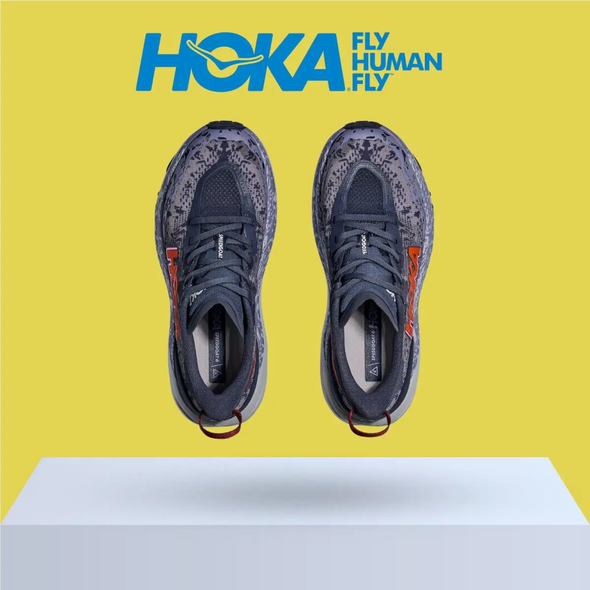 Hoka shoes - Hoka One One Speedgoat 6 - Satellite Grey/Stardust 22
