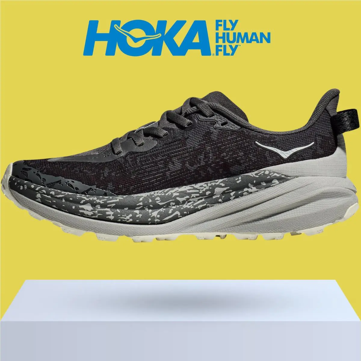 Hoka shoes - Hoka One One Speedgoat 6 - Satellite Grey/Stardust 5