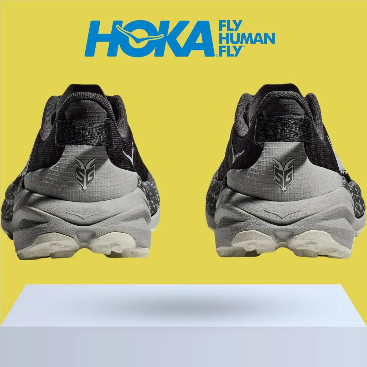 Hoka shoes - Hoka One One Speedgoat 6 - Satellite Grey/Stardust 6