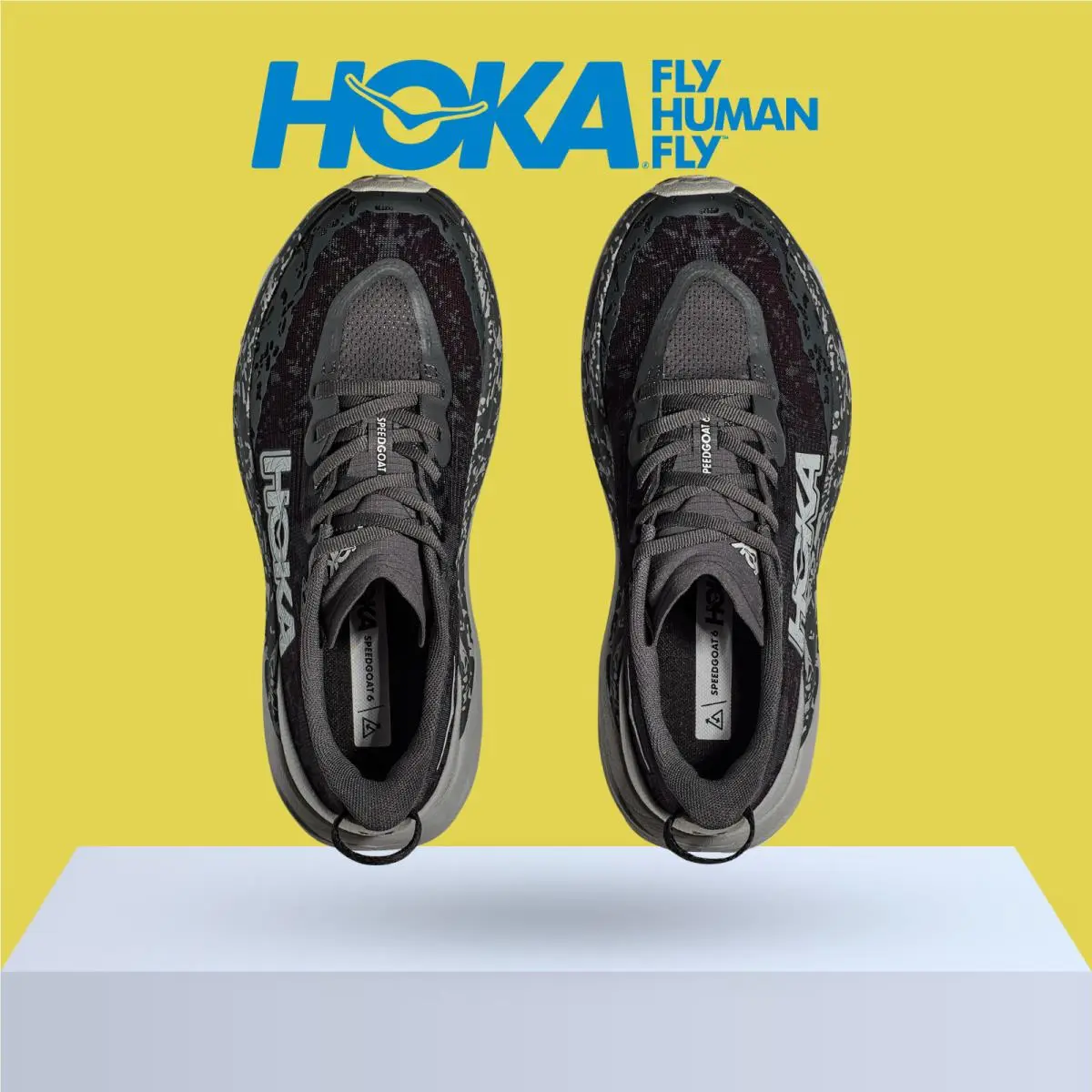 Hoka shoes - Hoka One One Speedgoat 6 - Satellite Grey/Stardust 7