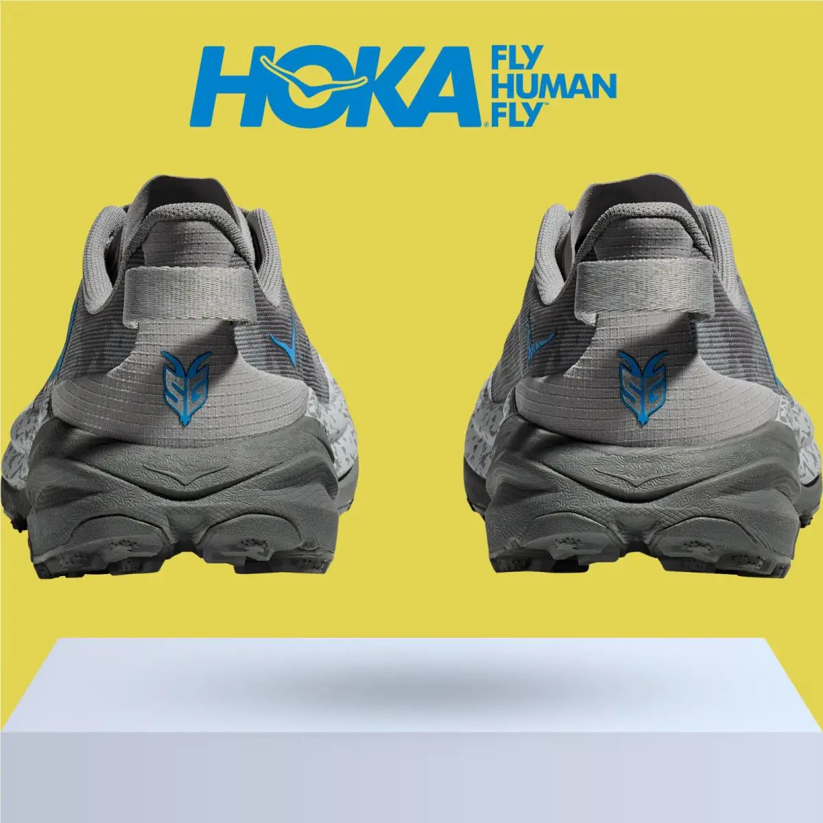 Hoka shoes - Hoka One One Speedgoat 6 - Satellite Grey/Stardust 11