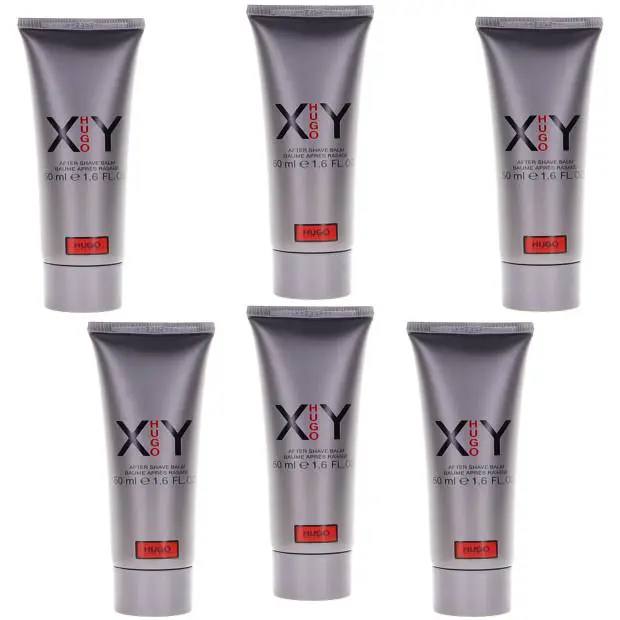 XY By Hugo Boss For Men Combo Pack: After Shave Balm 9.6oz 6x1.6oz