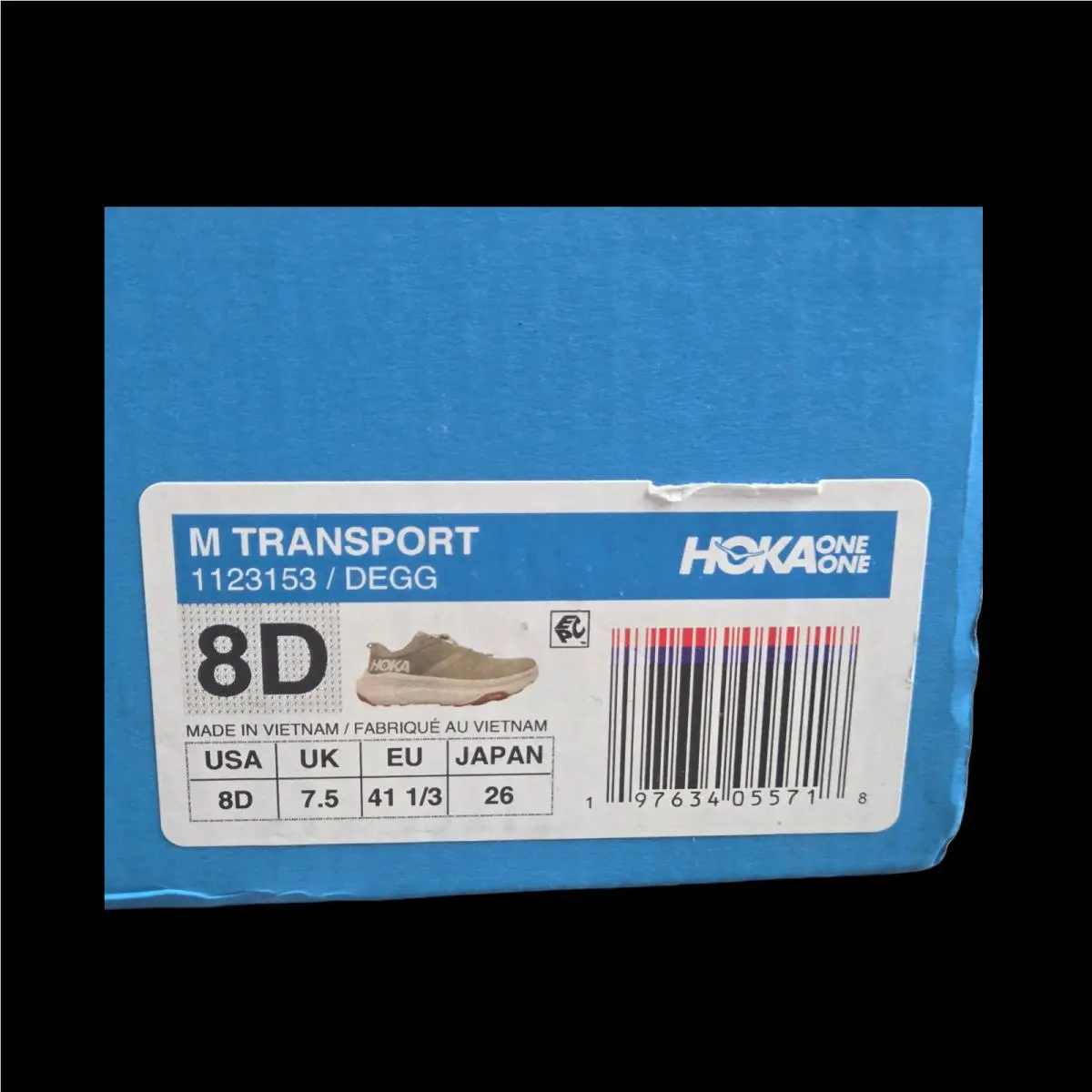 Hoka shoes - Hoka One One Transport - One One Transport - 1123153-DEGG - Brown (UPC: 197634055718) 10