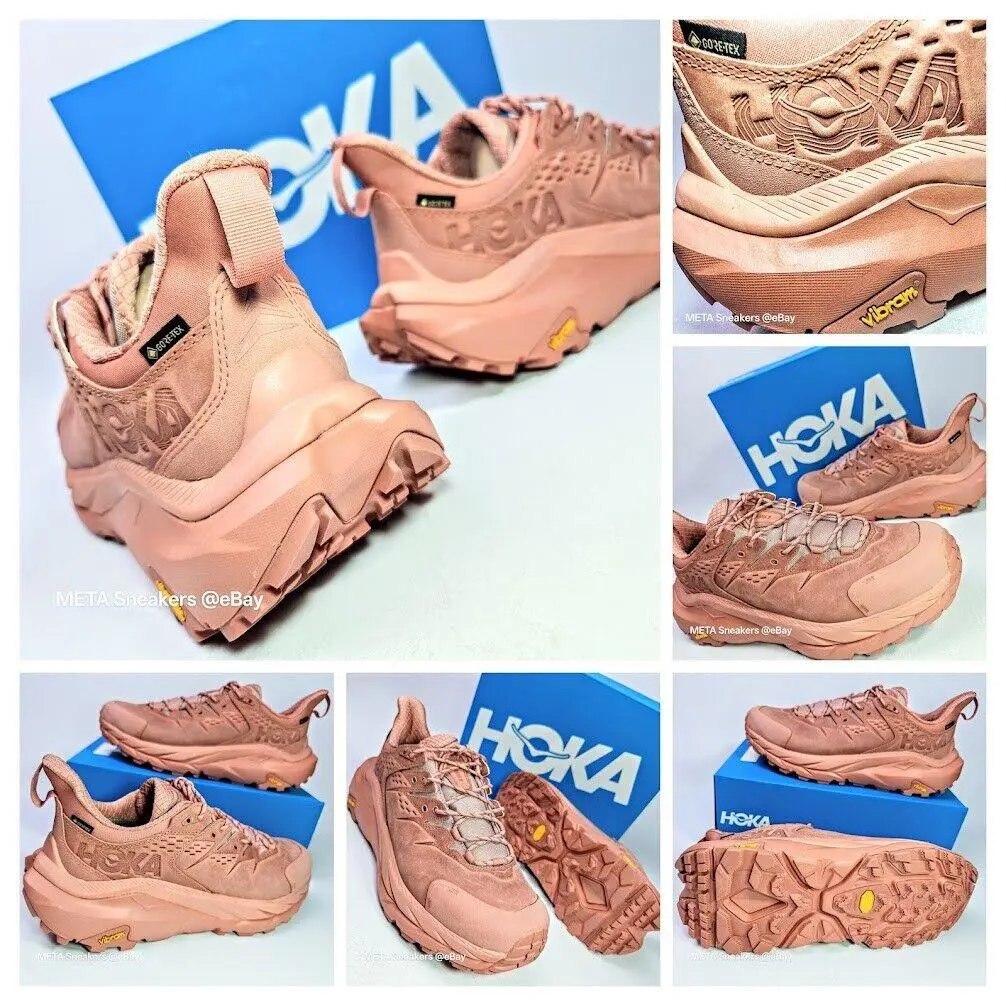 Hoka shoes - Hoka One One Kaha 2 Low GTX - 1130530-CCPP - Brown 12