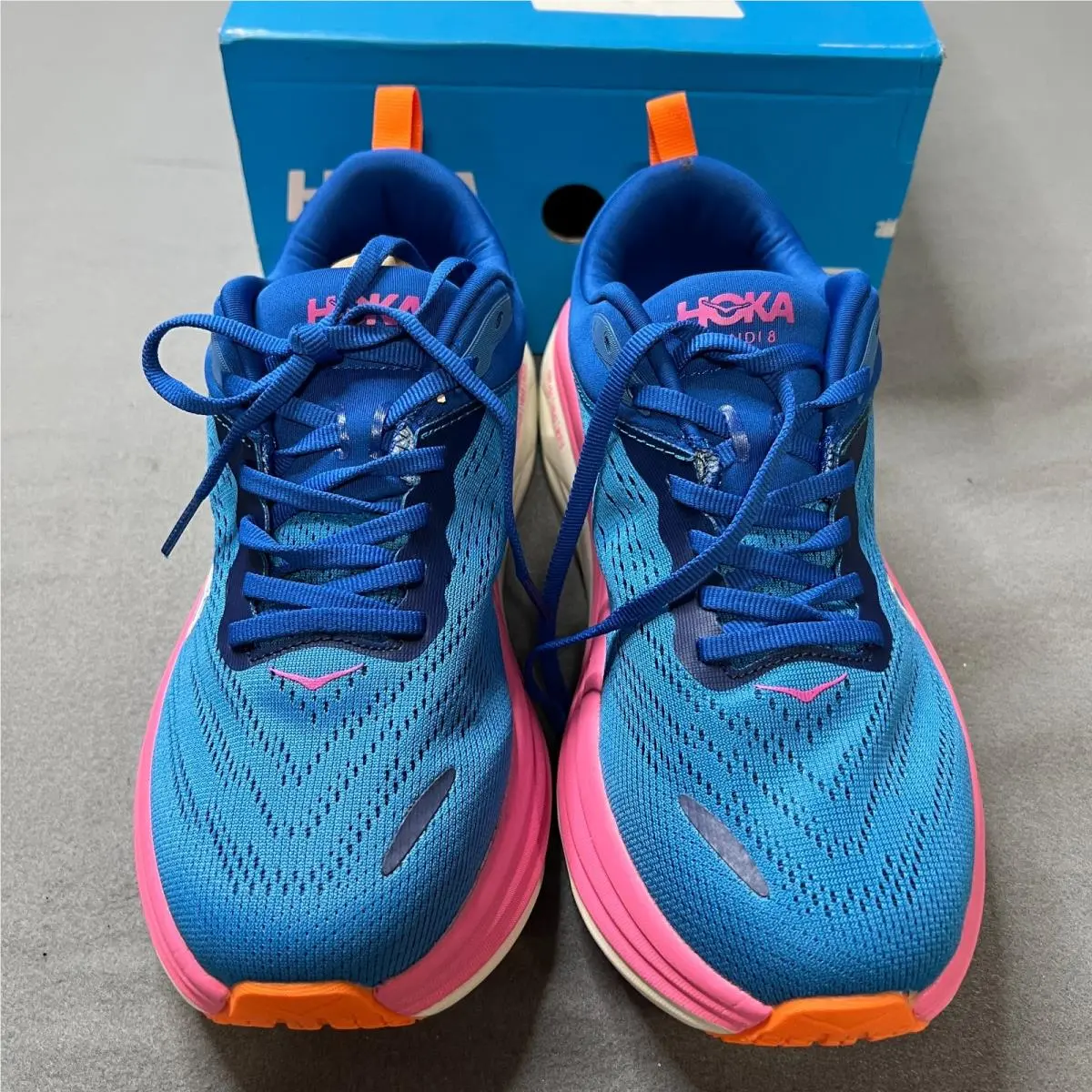Hoka shoes - Hoka One One Bondi 8 - 1127952 - Blue (UPC: 194715186019) 0
