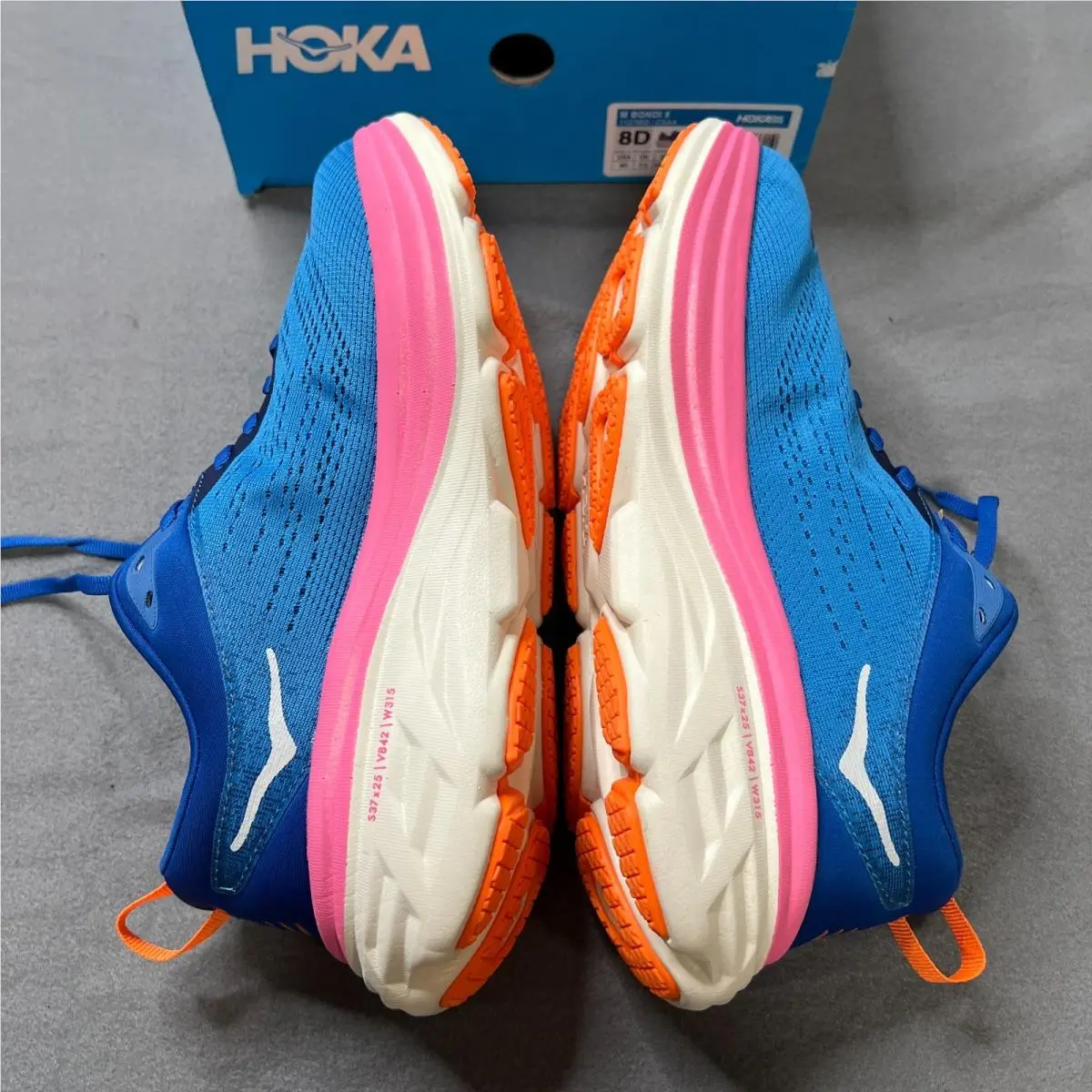 Hoka shoes - Hoka One One Bondi 8 - 1127952 - Blue (UPC: 194715186019) 4