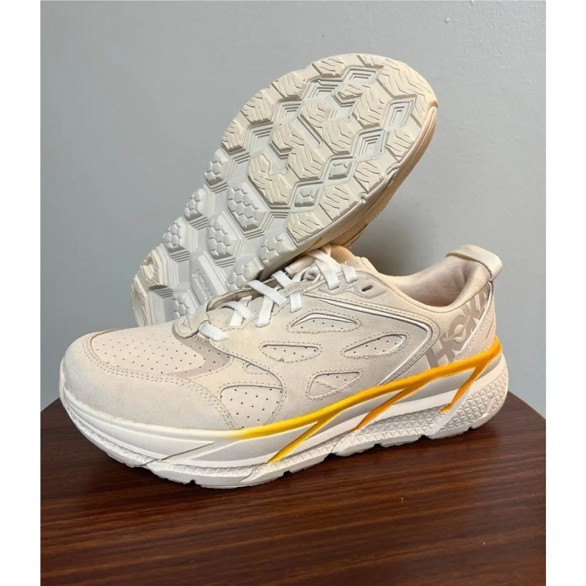 Hoka shoes - Hoka One One Clifton L - 1122571-SBRY - Beige 6