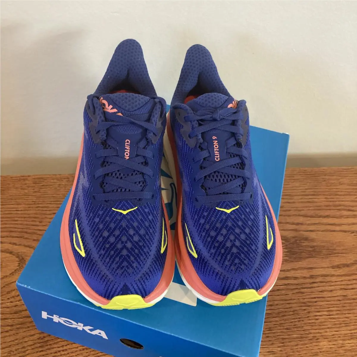Hoka shoes - Clifton 9 - Clifton - 1127896 - Evening Sky Coral (UPC: 197634068015) 4
