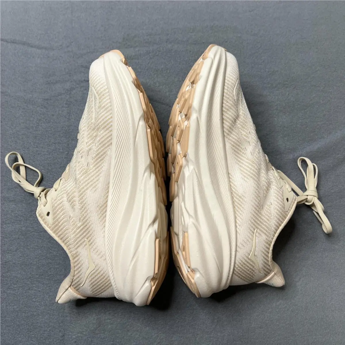 Hoka shoes - Hoka One One Clifton 9 - 1127896 - Beige (UPC: 196568720129) 6