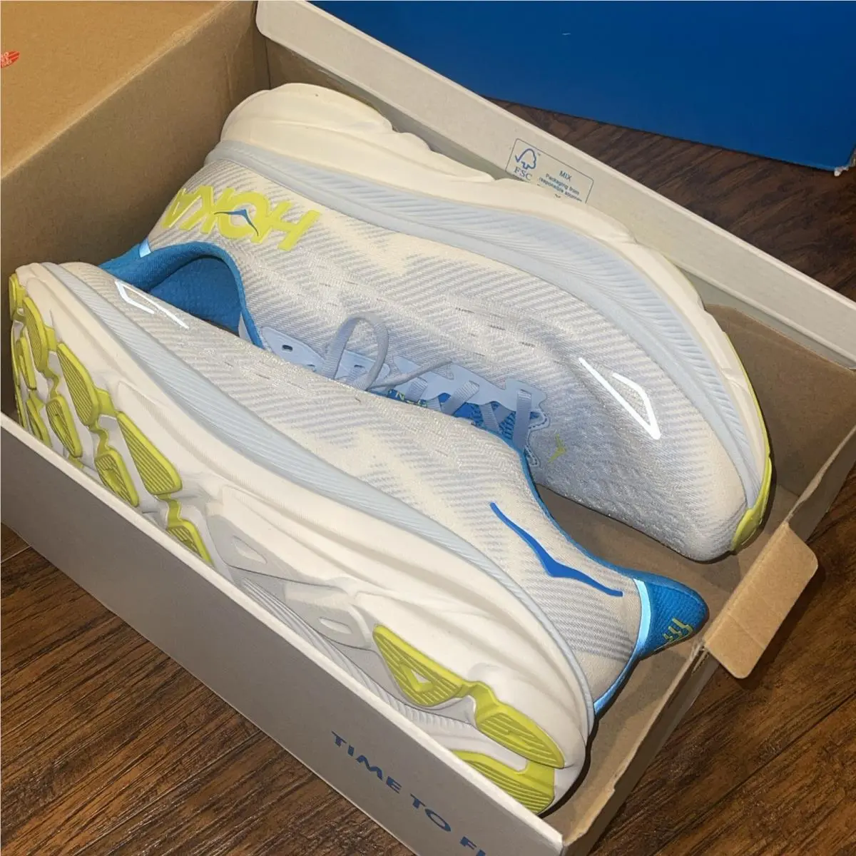 Hoka shoes - Hoka One One Clifton 9 - 1127895 - Blue (UPC: 196565548757) 8