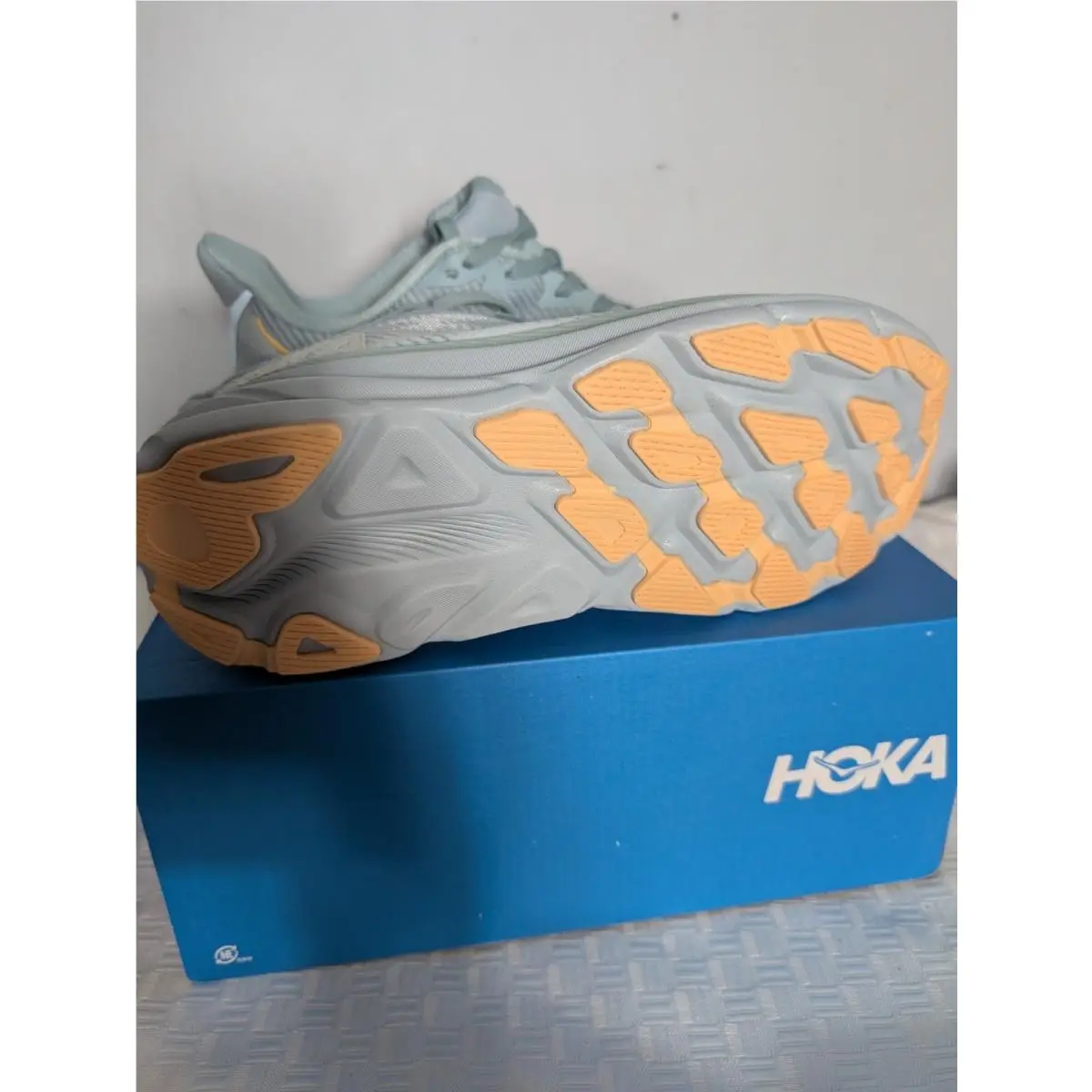 Hoka shoes - HOKA ONE ONE Clifton 9 - 1127895 - Light Blue, Gray, Yellow 6