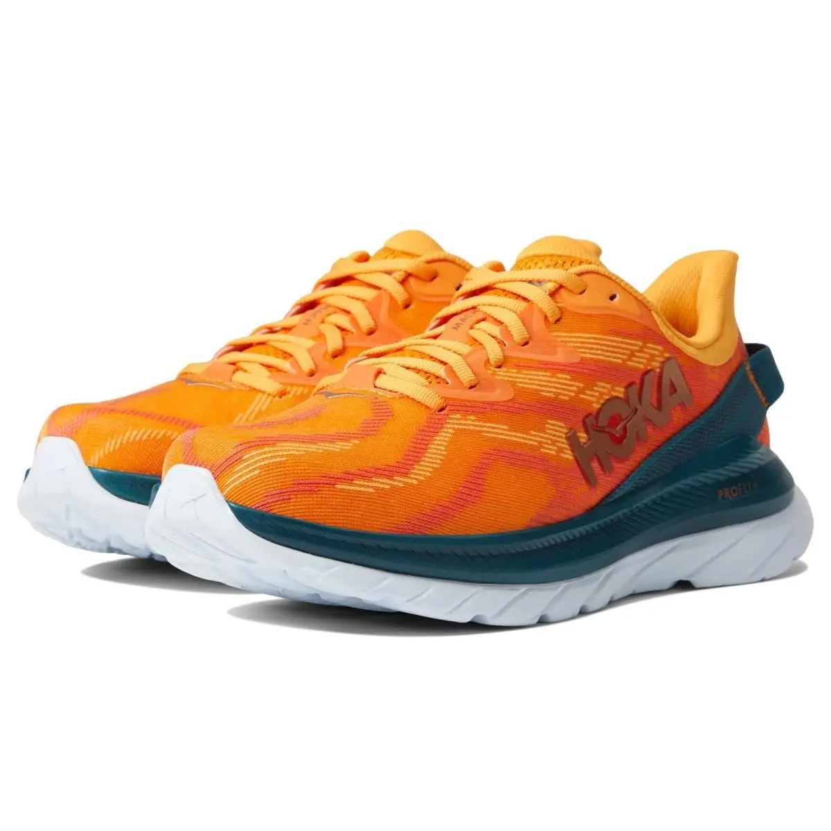Hoka shoes - 1130250RYCM - 1130250-RYCM - Radiant Yellow/Camellia (UPC: 195719227258) 2
