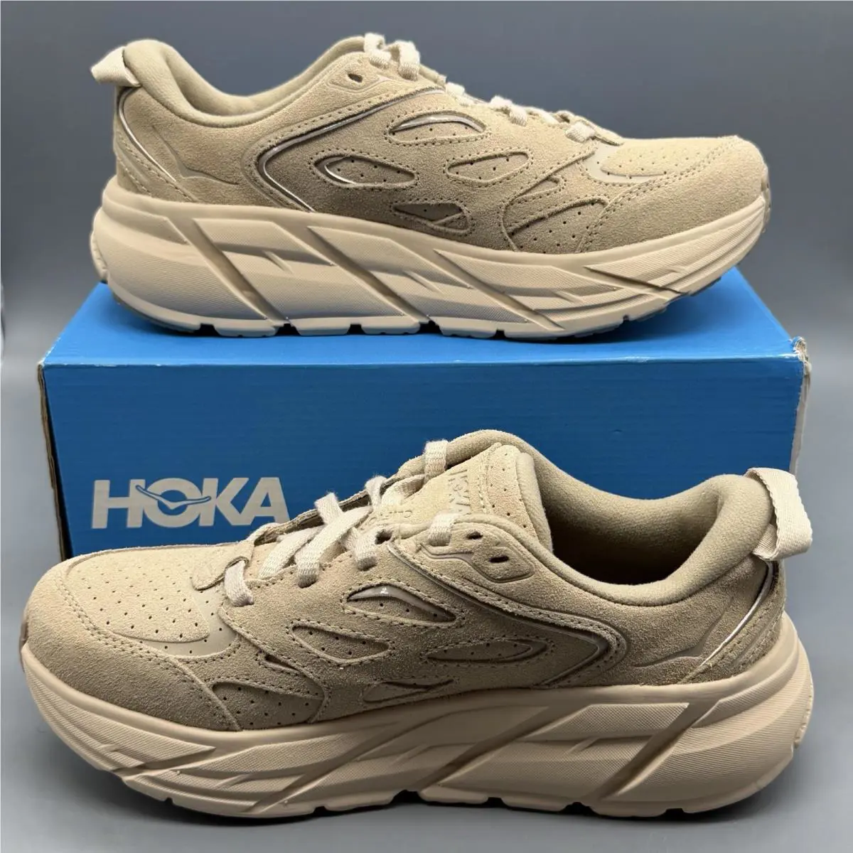 Hoka shoes - Hoka One One Clifton L - 1122571/SSDD - Brown (UPC: 0196565159281) 1