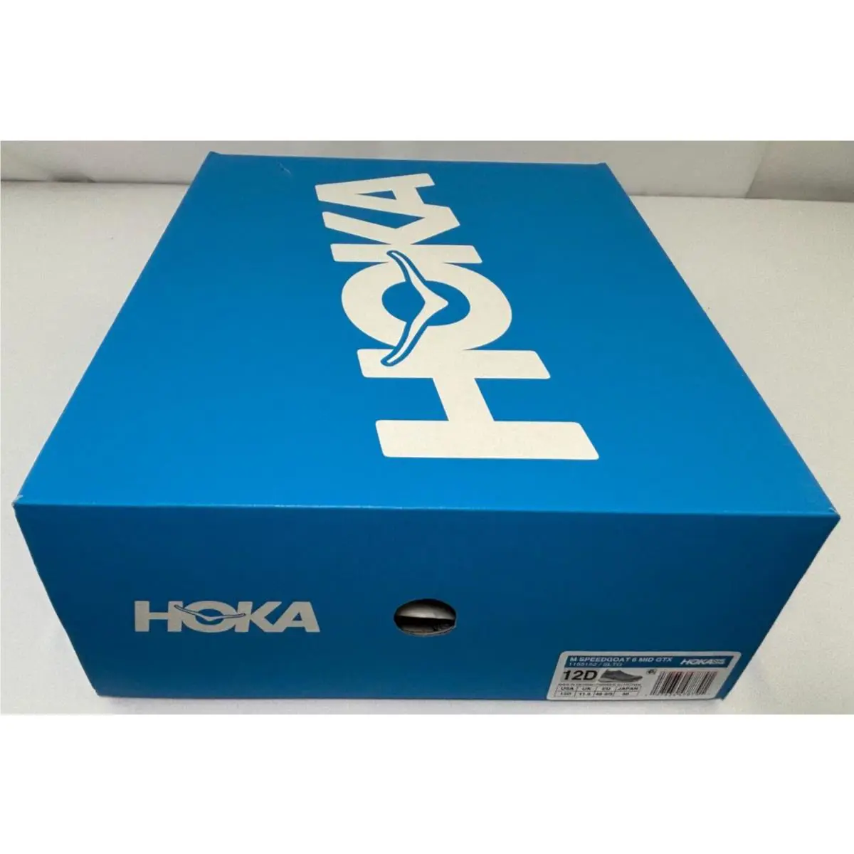 Hoka shoes - HOKA One One Speedgoat 6 Mid GTX - 1155152-SLTG - Satellite Grey Stardust (UPC: 197634478791) 3