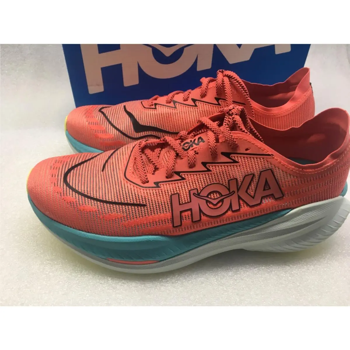 Hoka Mach X 2 Running Plated Speed Shoes Mens Size 11.5 D