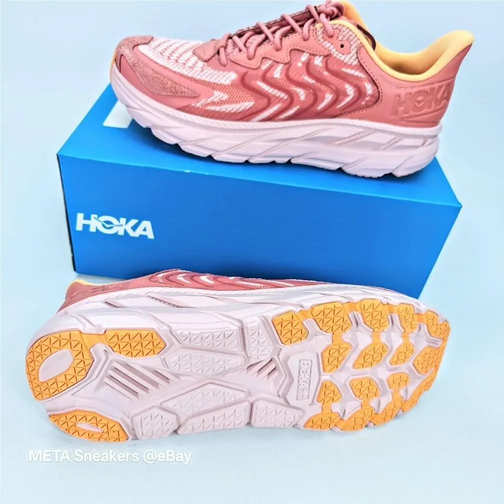 Hoka shoes - Hoka One One Clifton LS Earthenware - 1141550-EPWP - Pink 9