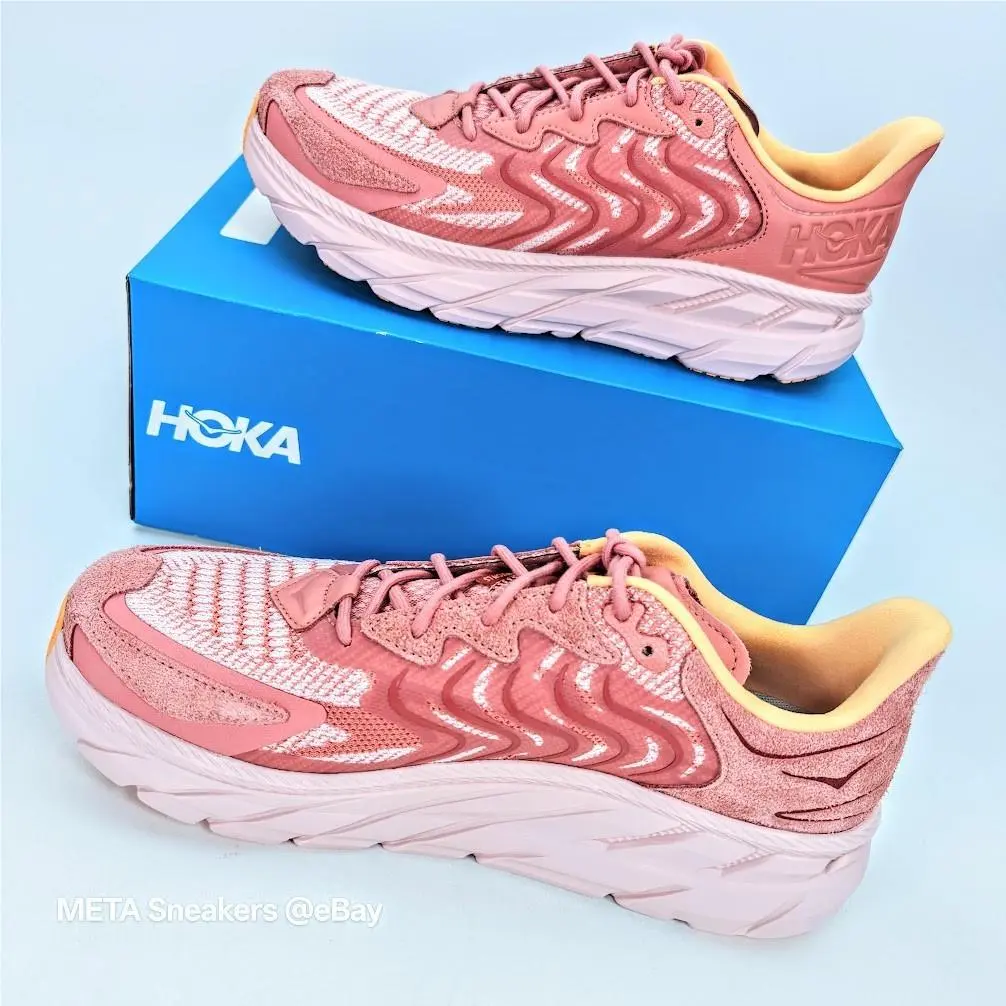 Hoka shoes - Hoka One One Clifton LS Earthenware - 1141550-EPWP - Pink 10