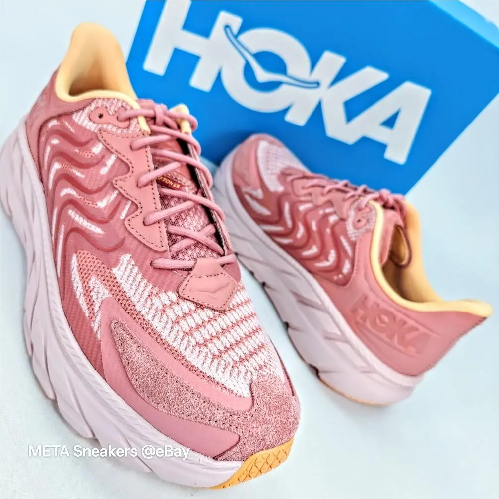 Hoka shoes - Hoka One One Clifton LS Earthenware - 1141550-EPWP - Pink 5