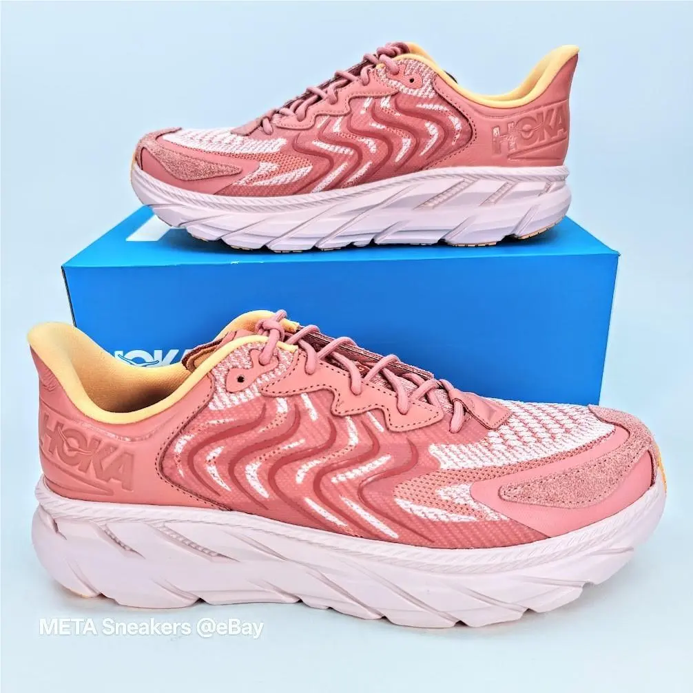 Hoka shoes - Hoka One One Clifton LS Earthenware - 1141550-EPWP - Pink 7