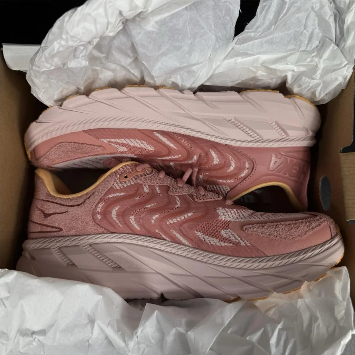 Hoka shoes - Hoka One One Clifton LS Earthenware - 1141550-EPWP - Pink 11