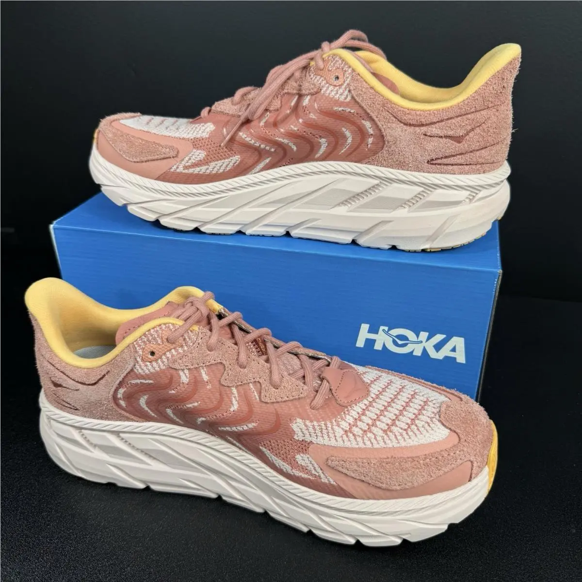Hoka shoes - Hoka One One Clifton LS Earthenware - 1141550-EPWP - Pink 2