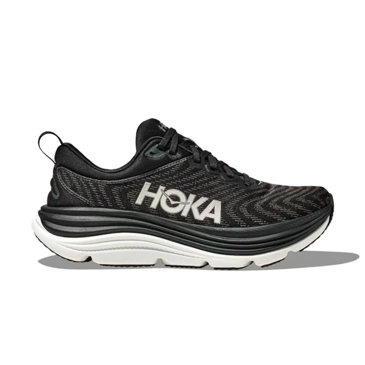 Hoka Gaviota 5 Black/white Size 8.5D Men’s Running Sneakers - Black
