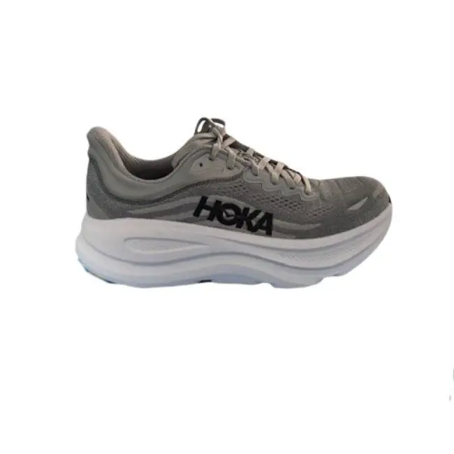 Hoka Men`s Bondi 9 Sneaker - Galactic Grey/stellar Grey - 9.5