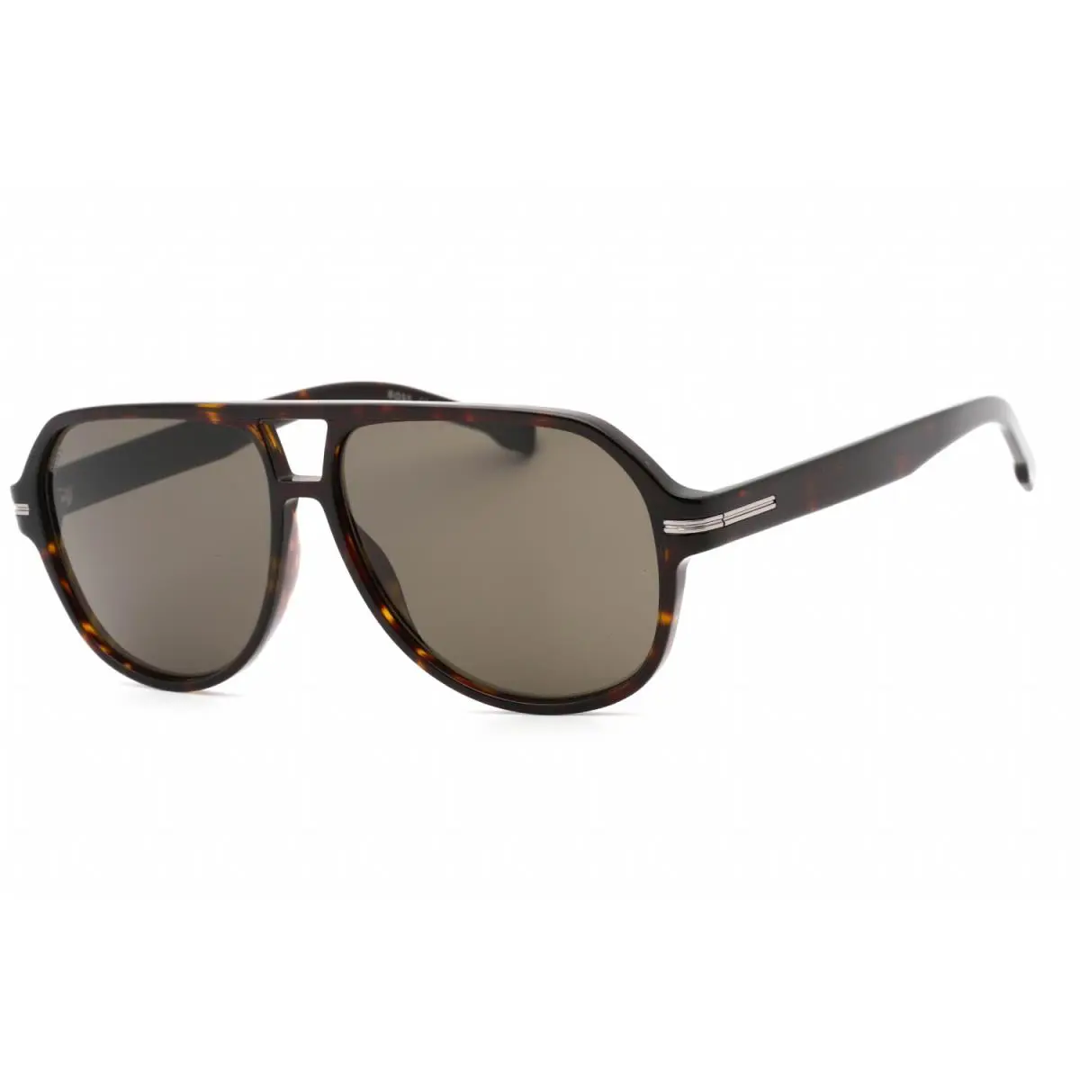 Hugo Boss 1507/S 0086 IR Sunglasses Havana Frame Gray Lenses 59mm