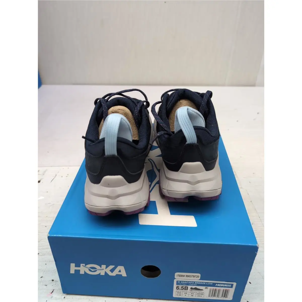 Hoka shoes - Hoka One One Anacapa Breeze - 1127921-OSHM - navy 3