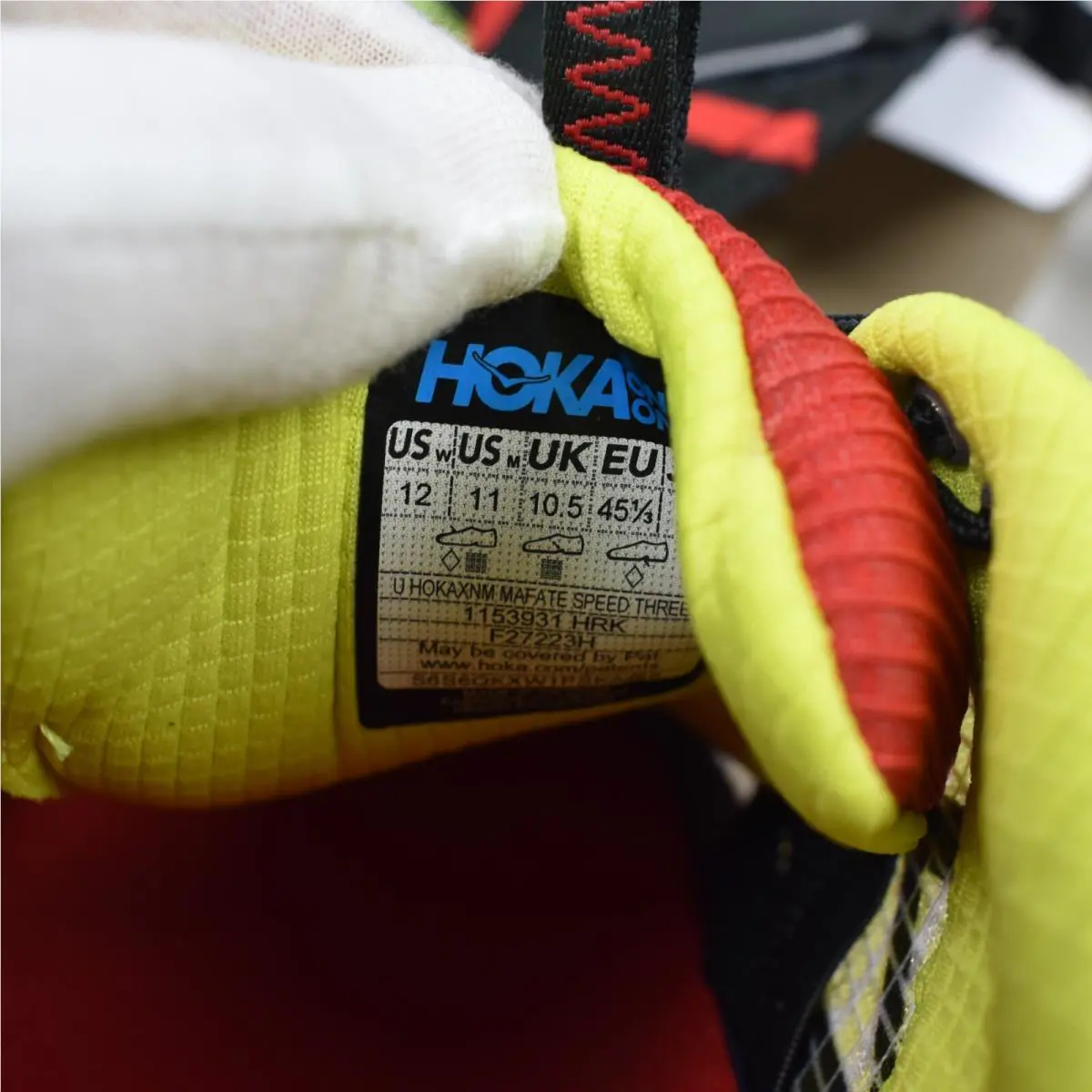 Hoka shoes - Hoka One One Mafate Speed - 1153931 - Black 16