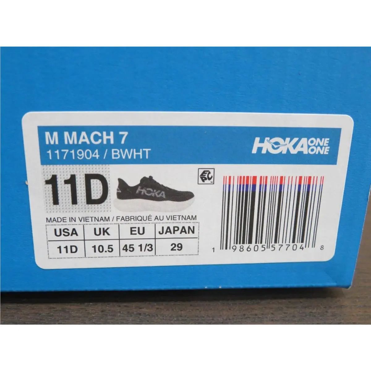 Hoka shoes - Hoka One One Mach 7 - Black 8