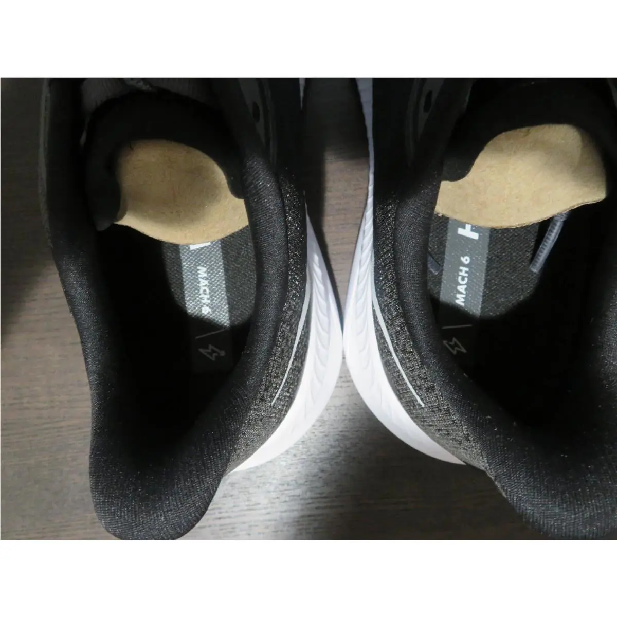 Hoka shoes - Hoka One One Mach 6 - 1147790 BWHT - Black 3