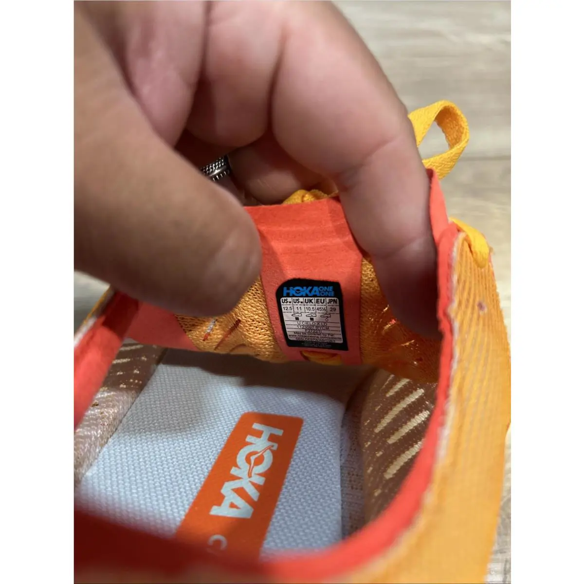 Hoka shoes - Hoka One One Cielo X - 1123097 - Orange 1