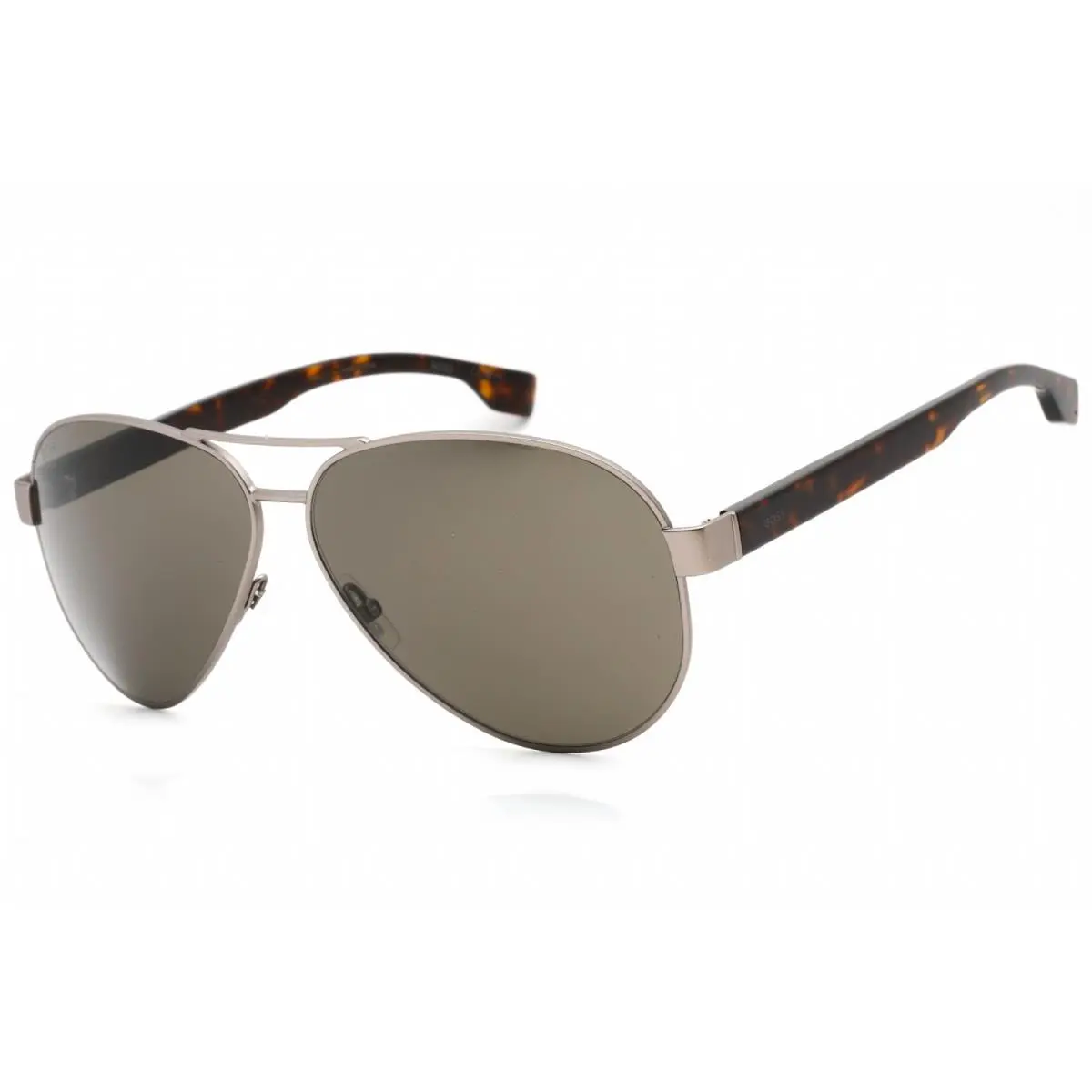 Hugo Boss 1560/O/S 0R81 70 Sunglasses Matte Ruthenium Frame Brown Lens 63mm