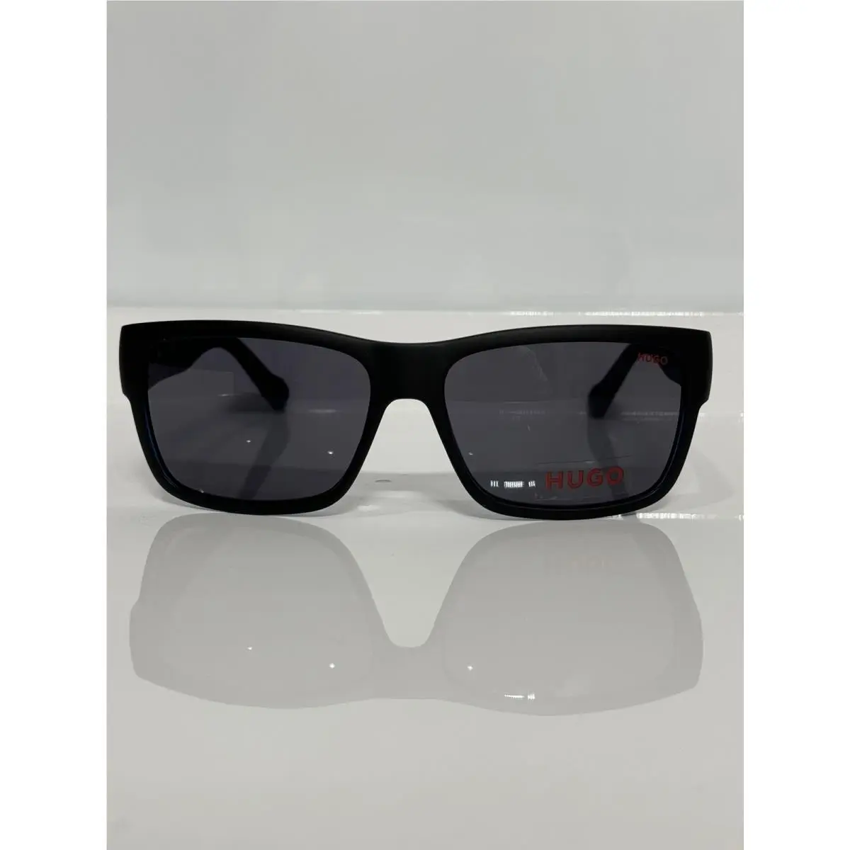 Hugo by Boss HG0176/S 0VKIR Matte Black/blue Sunglasses 58mm