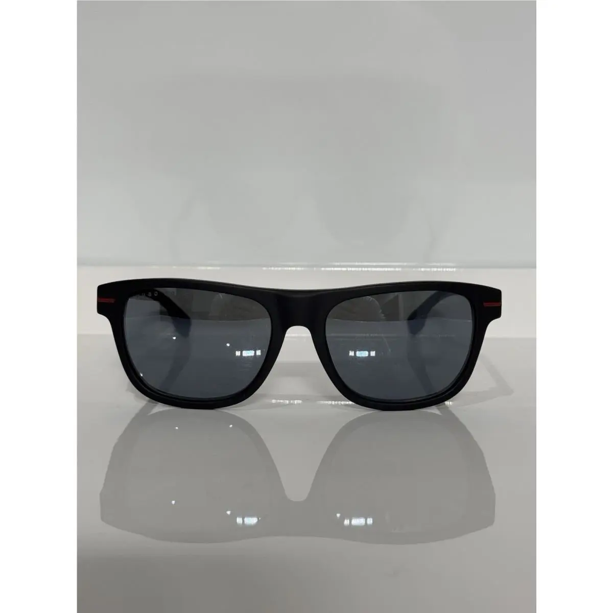 Hugo Boss 1322/S BLXT4 Matte Black Acetate Men’s Sunglasses 55mm