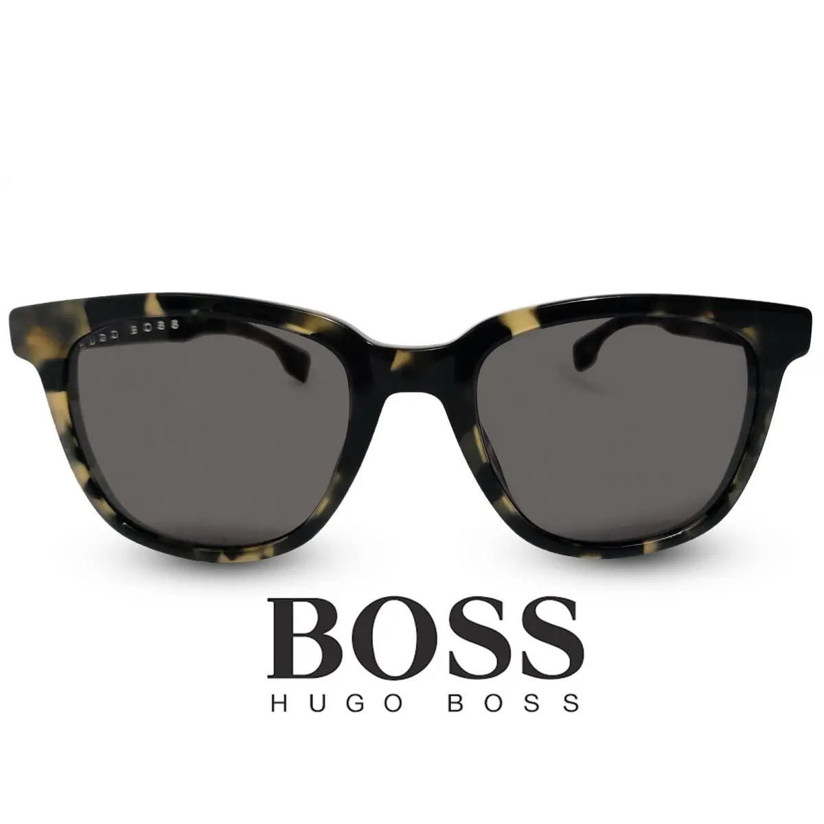 Hugo Boss 1037S WR7 IR Black Havana Squared Sunglasses 0161