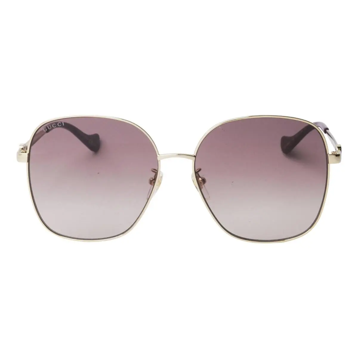 Gucci GG1089SA-002 Women`s Gold Frame / Gray Gradient Sunglasses