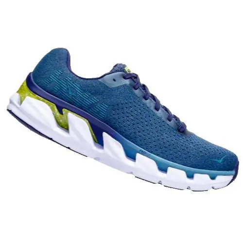 Hoka One One Elevon Men`s Lightweight Road-running Sneakers Storm Blue Size 12.5 - Storm Blue
