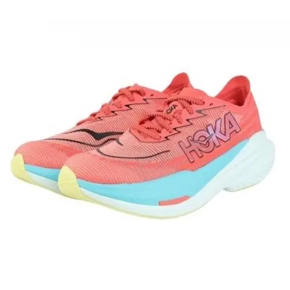 Hoka One One Hoka Mach X 2 Grapefruit Electric Coral 8.5 D
