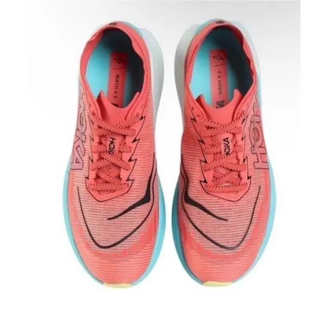 Hoka shoes - Hoka One One HOKA Mach X 2 - 1155119-GFRT - Electric Coral 0