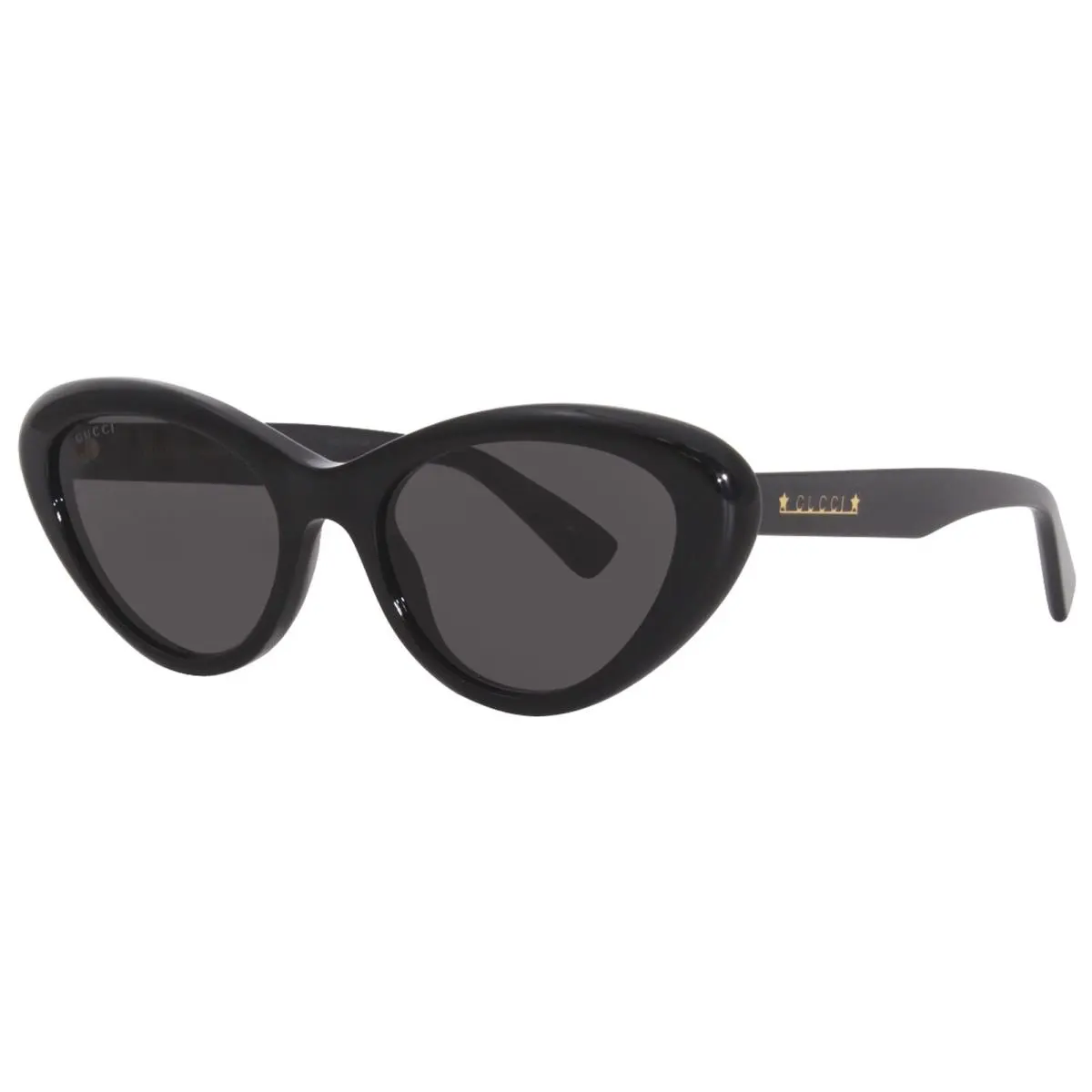 GG1170S 001 Sunglasses Women`s Black/grey Lenses Cat Eye Shape 54mm by Gucci