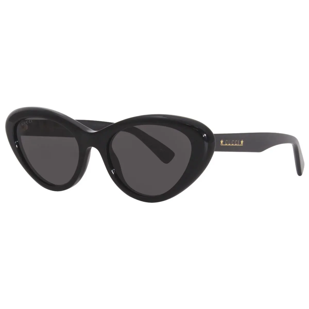 Gucci GG1170S 001 Sunglasses Women`s Black/grey Lenses Cat Eye Shape 54-mm