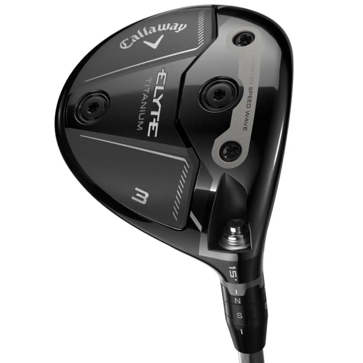Callaway Elyte Ti Fairway Wood - 2025 Model - Black, Lie Angle: Black