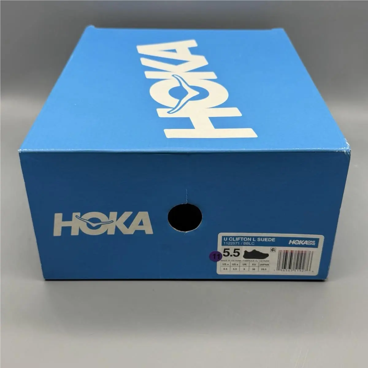 Hoka shoes - Hoka One One Clifton L - 1122571 - Black (UPC: 0196565519276) 12