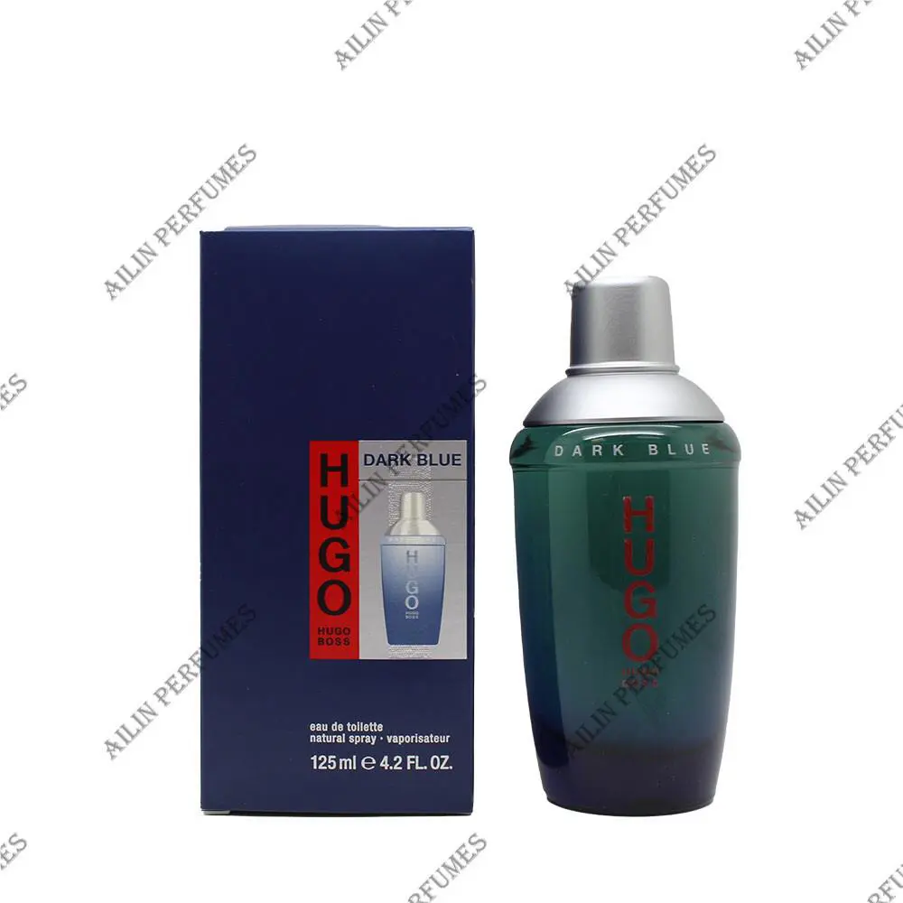 Hugo Dark Blue by Hugo Boss 4.2 oz 125 ml Eau de Toilette Spray For Men - Blue