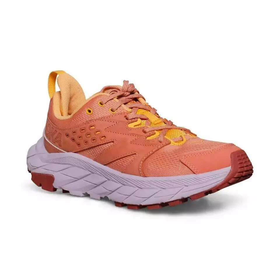 Hoka One One Anacapa Breeze Low Sbay Orange Hiking Shoes Size 8B - Orange