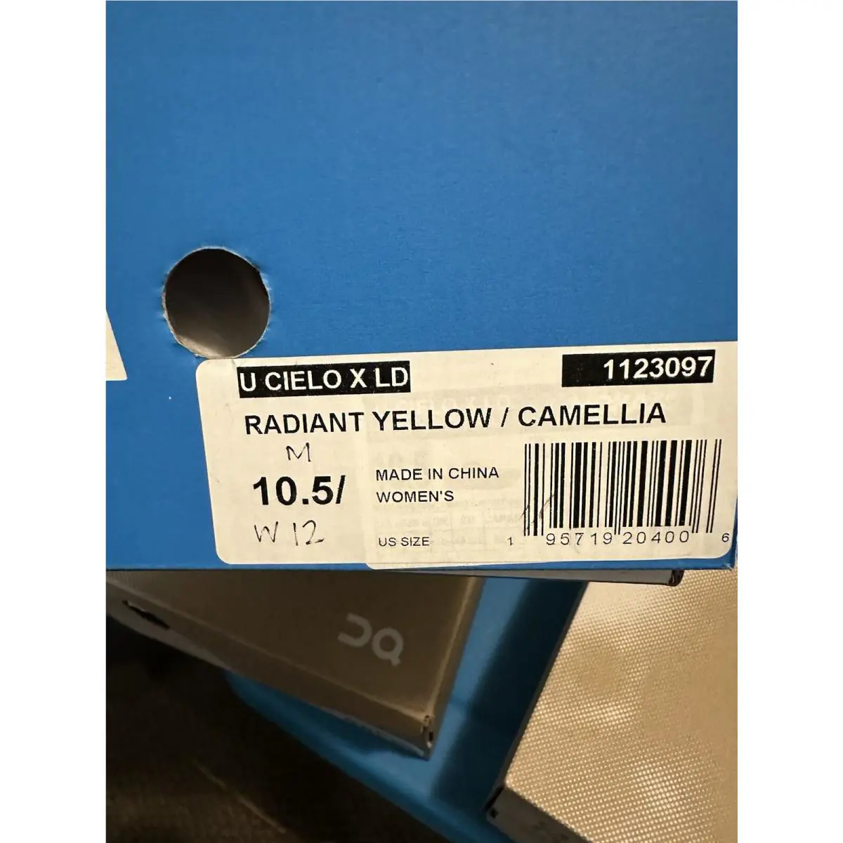 Hoka shoes - U Cielo X LD - Cielo - Orange (UPC: 0195719204006) 1